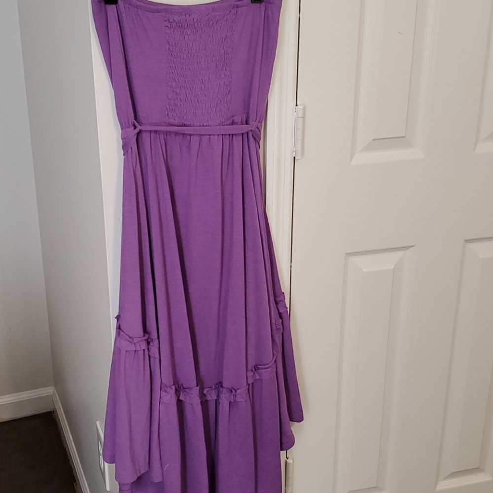 NWT Ruffed High Low Dress - Picture 3 of 5